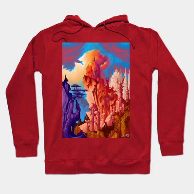 Ruins of Kazathron Palace Hoodie by Glen Bosiwang Pop Culture Bonanza!